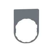 Schneider Electric - Tastenplatte für Befehls- und Meldegeräte Schildträger 30x40mm ZBYP2101C0 ohne Schild 22mm − 10 Stück