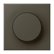 Jung - Abdeckung/Bedienelement für Installationsschalterprogramme Abdeckung mit Drehknopf LC 1740 241 ombre naturelle 31