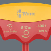 Wera - Innensechskant-Schraubendreher Hex Drehmomentindikator 5004980001 VDE 4,0x90 5Nm