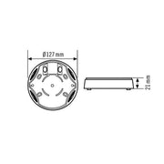 ESYLUX - Zubehör/Ersatzteile für Bewegungsmelder AP-Dose ws STANDARD #EM10425400 IP 54