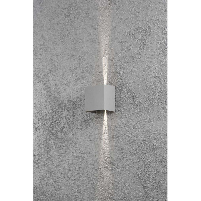 Gnosjö Konstsmide AL - Decken-/Wandleuchte LED-Wandleuchte 7959-310 grau