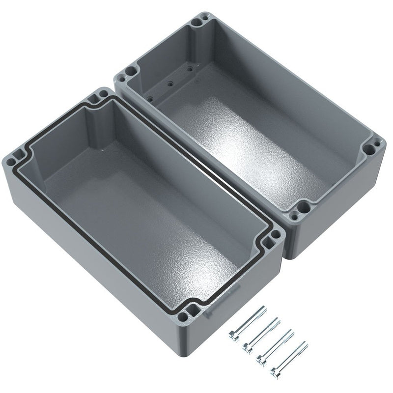 Rose System - Leergehäuse Aluminiumgehäuse 011222120 Aluminium Standard − 1 Stück