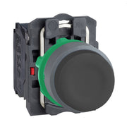 Schneider Electric - Drucktaster, Komplettgerät Drucktaster komplett XB5AP21C0 sw, 22mm, 1S, grau
