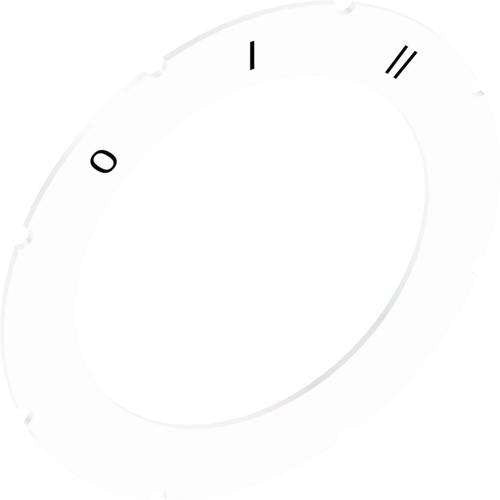 Stahl - Bezeichnungsschild für Befehlsgeräte Schild 8602/3 227006 58 0 I II − 1 Stück by Stahl
