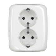 Busch-Jaeger - Steckdose SCHUKO-Doppelsteckdose 202 EUJB-214