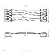 EVN Lichttechnik - Mechanisches Zubehör/Ersatzteile für Leuchten Durchgangsverdrahtungsset FW6512DV5