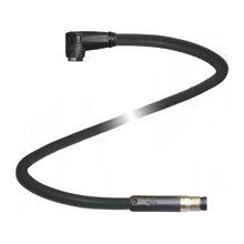 Pepperl+Fuchs Fabrik - Konfektioniertes Sensor-Aktor-Kabel Verbindungskabel V3-WR-BK1M-PUR-UV3GR − 1 Stück