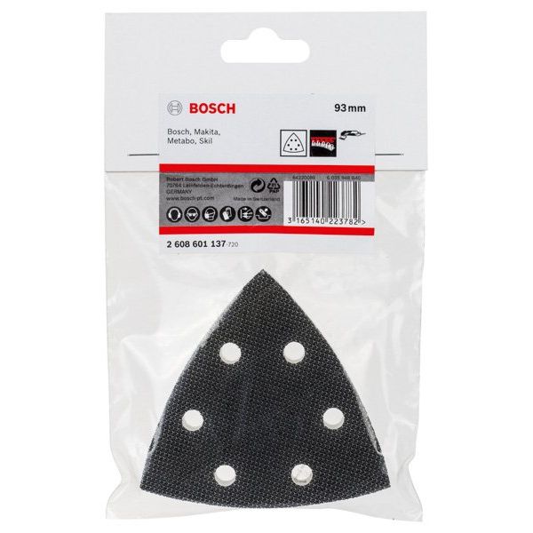 Bosch - Systemzubehör für Schleifen/Polieren (Akku/elektrisch/Druckluft) 8-Loch Adapter 2608601137