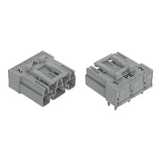 WAGO - Leiterplattensteckverbinder Stecker für Leiterplatten 770-853/011-000/062- 3-polig,grau − 100 Stück