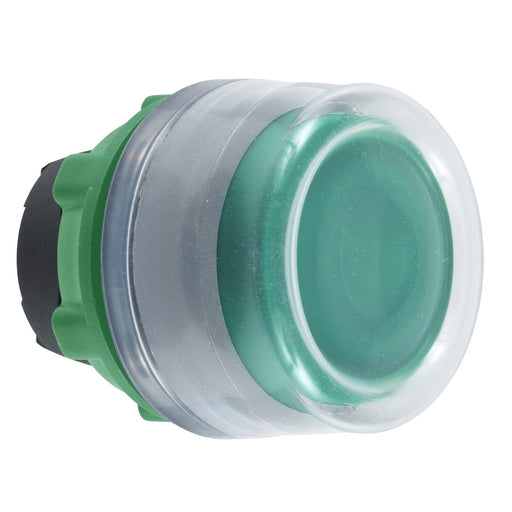 Schneider Electric - Frontelement für Drucktaster Drucktaster, Front ZB5APA3C0 grün, 22mm, in grau