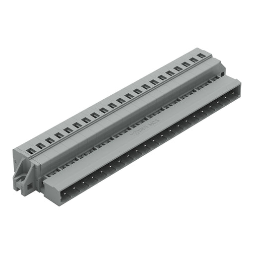 WAGO - Kabelsteckverbinder für Leiterplattensteckverbinder 1-Leiter-Stiftleiste 231-621/019-000 CAGECLAMP,2,5mm²,gr − 10 Stück