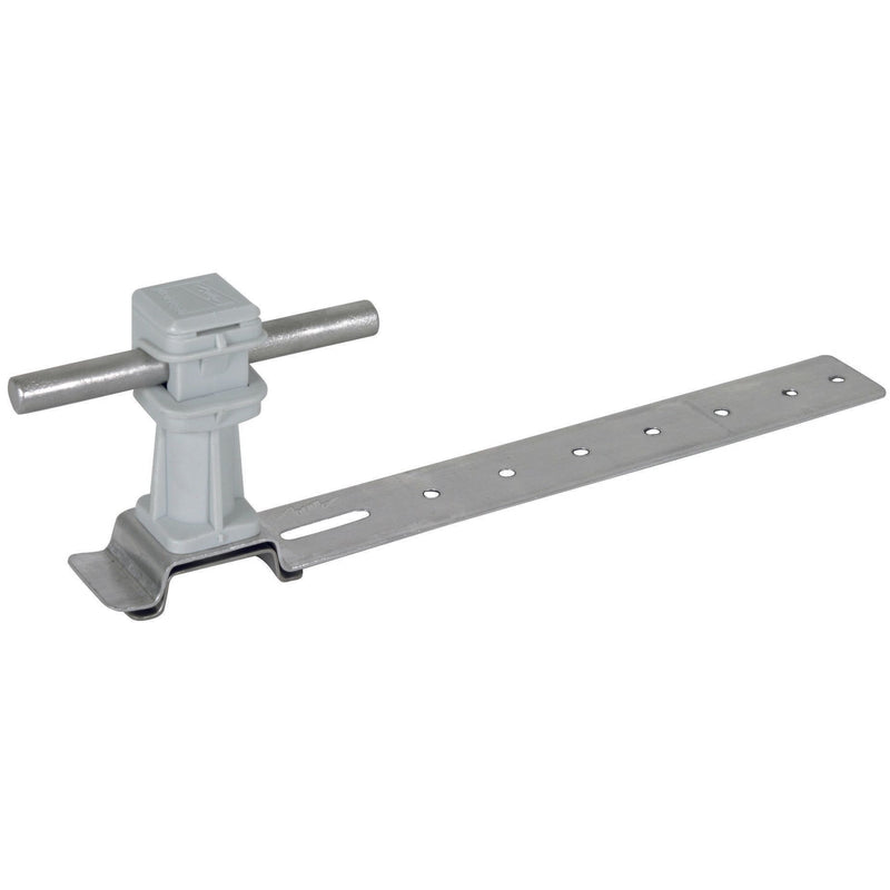 DEHN - Dachleitungshalter für Blitzschutz Dachleitungshalter DLHDS8H36L205GRAL DEHNsnap Al/K-grau