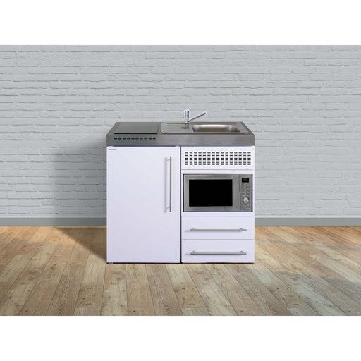 Stengel - Mini-Küche Miniküche Premiumline MPM100MWGKFliBre weiß