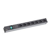Bachmann - Power distribution unit (PDU) Steckdosenl. 482,6mm(19Z) 800.1264 7xCH T23 3,0m