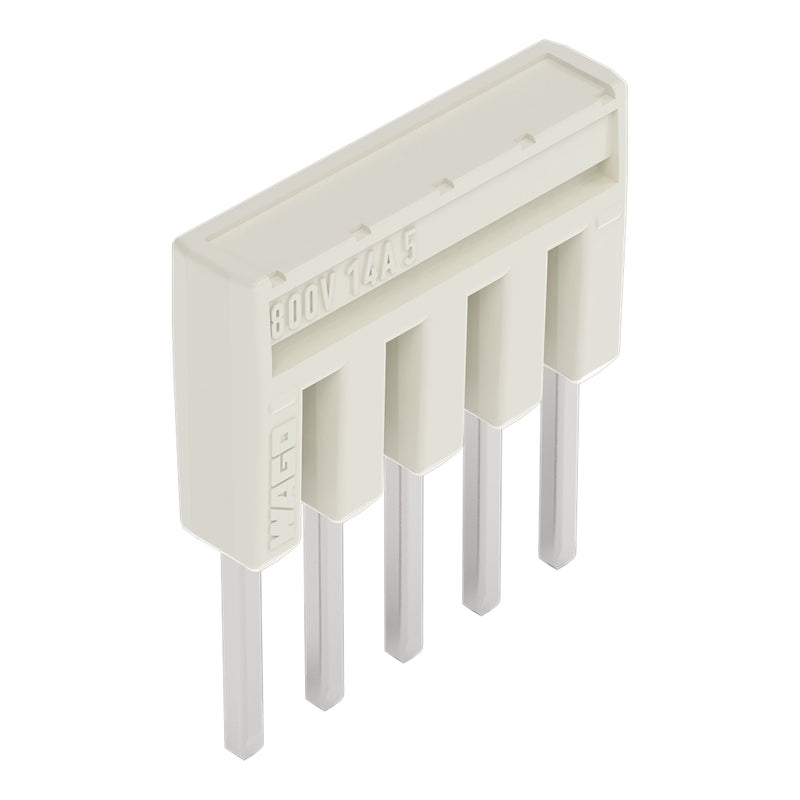 WAGO - Querverbinder/Brücker für Reihenklemme Kammbrücker 2000-405 5fach lgr − 25 Stück
