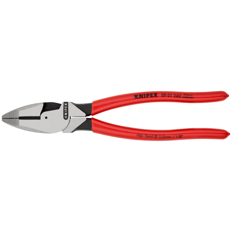 Knipex - Kombizange Kabelzange 09 01 240 SB 240mm, mit Bef.-Öse