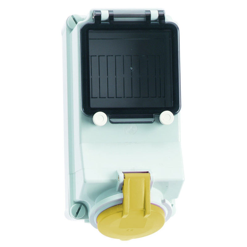 Bals Elektrotech - CEE-Steckdose abschaltbar, abgesichert (IEC 60309) Wandsteckdose 15029