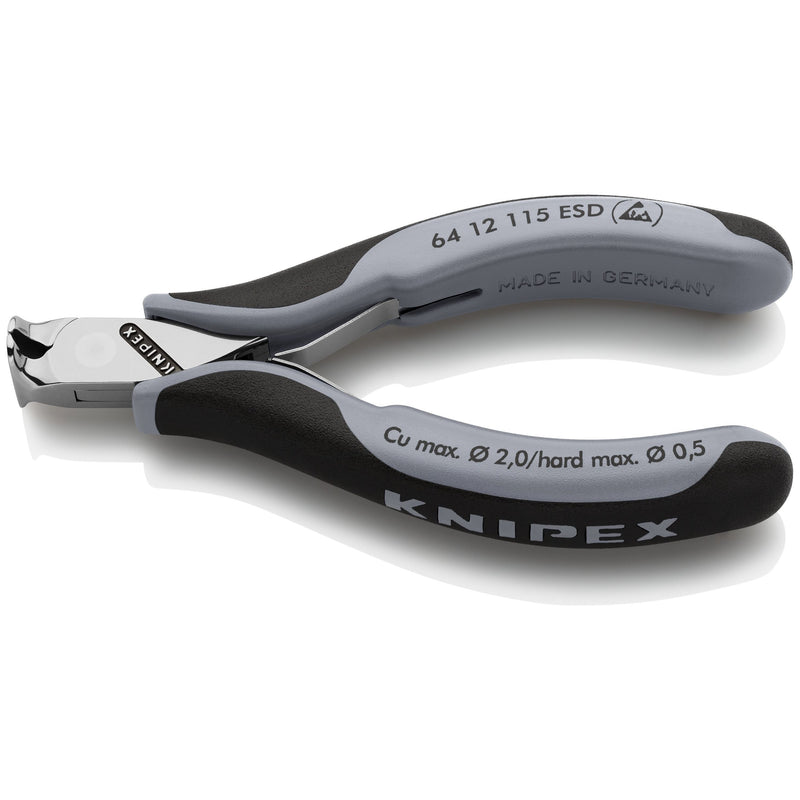 Knipex - Vornschneider Elektronik-Vornschneider 64 12 115 ESD ESD, 115mm