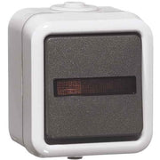 Peha - Installationsschalter Wippschalter D 622 WAB GLK Kontrolll.10A 250V