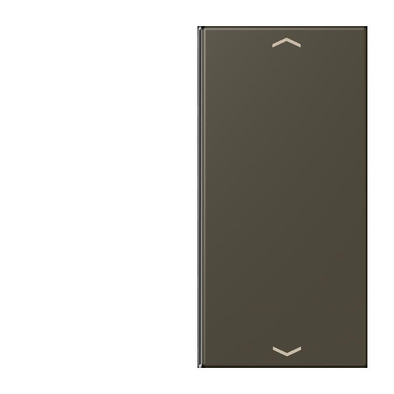 Jung - Abdeckung/Bedienelement für Installationsschalterprogramme Taste 2fach m. Pfeilsymb. LC 402 TSAP 241 ombre naturelle 31