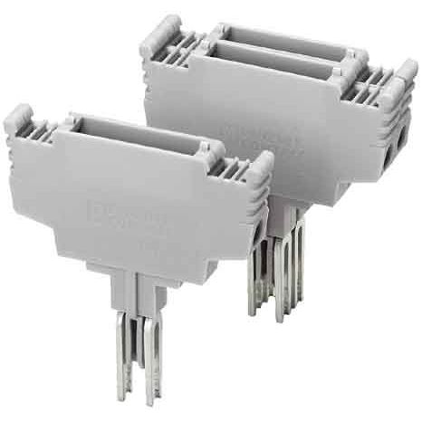 Phoenix Contact - Bauelementestecker Bauelement-Stecker ST-BE leer, h=19mm, grau − 10 Stück