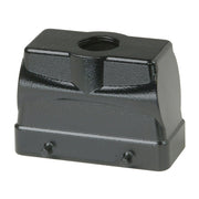 Walther Werke - Gehäuse für Rechtecksteckverbinder Tüllengehäuse P748216 BHT16 65mm hoch,sw − 1 Stück