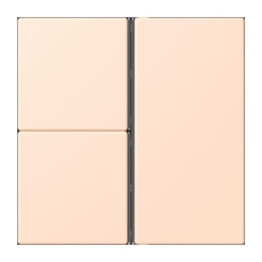 Jung - Abdeckung/Bedienelement für Installationsschalterprogramme Tastensatz 3fach LC 403 TSA 228 rose pale