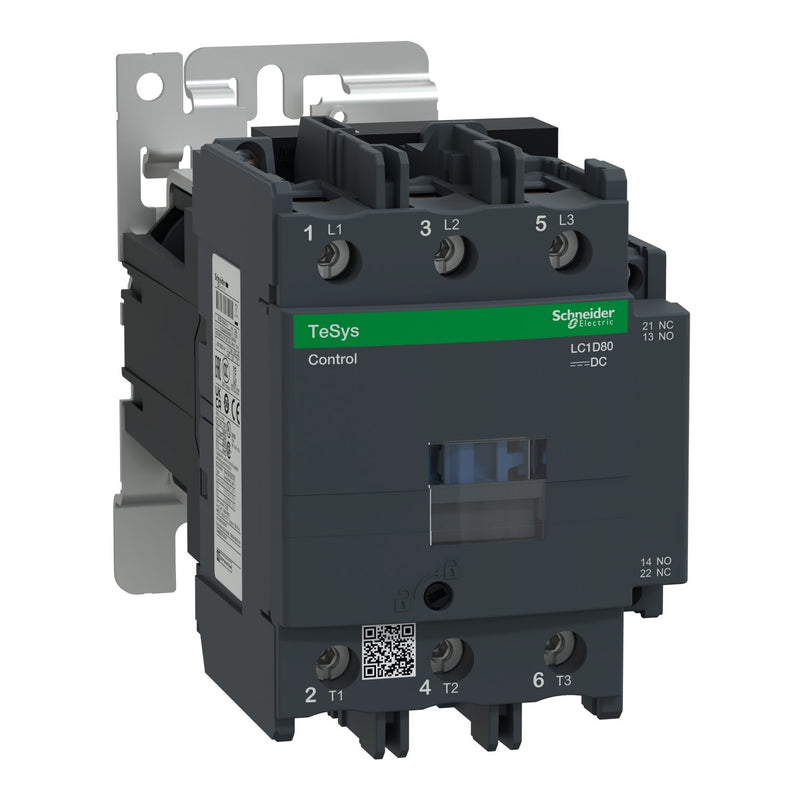 Schneider Electric - Leistungsschütz zum Schalten von Wechselstrom Leistungsschütz LC1D80SD 3-polig, 1S, 1Ö