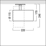 Zumtobel Group - Downlight/Strahler/Flutlicht LED-Strahler VIV2 L 280 #60716379 840, ws