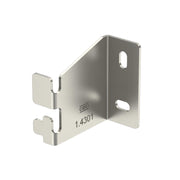 OBO Bettermann - Montagematerial für Kabeltragsystem Wandbefestiger WBH CGR50 A2 H65mm horizontal − 25 Stück