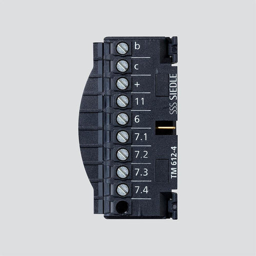 Siedle&Söhne - Zubehör/Ersatzteile für Türkommunikation Klemmblock TM 612-4 Schwarz