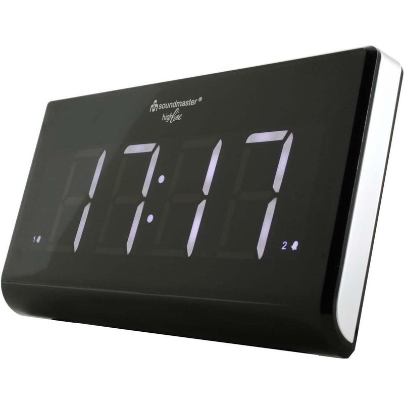 Soundmaster - Radio Uhrenradio UR8400 sw Jumbo-LED − 5 Stück