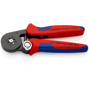 Knipex - Presswerkzeug Kabelschuhe/Verbinder, Aderendhülsen, Schirmanschluss Crimpzange 97 53 04 f.Aderendh. 180mm