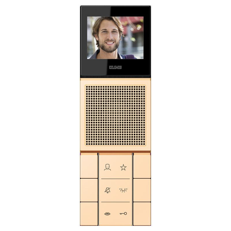 Jung - Innenstation für Türkommunikation SIB Video-Innenstation SI VI LC 627 223 LS 32060