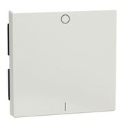 Merten - Abdeckung/Bedienelement für Installationsschalterprogramme Wippe Kennz.0/1 pws/gl 432219 f.Wippschalter-Eins