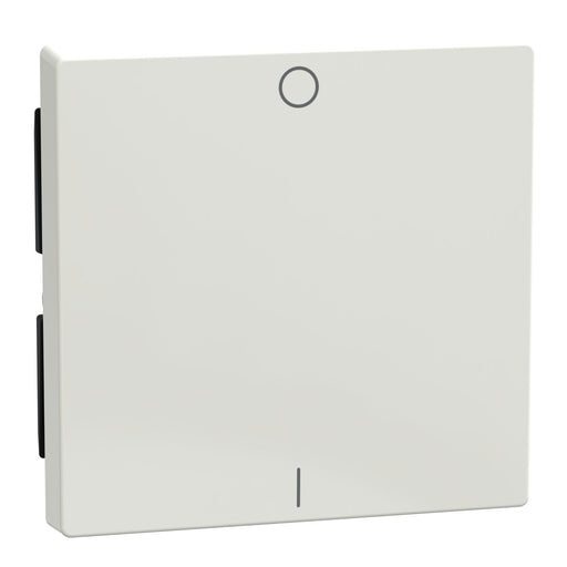 Merten - Abdeckung/Bedienelement für Installationsschalterprogramme Wippe Kennz.0/1 pws/gl 432219 f.Wippschalter-Eins
