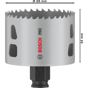Bosch - Lochsäge PRO Multi Material PC Plus 2608594398 Lochsäge, 68 mm