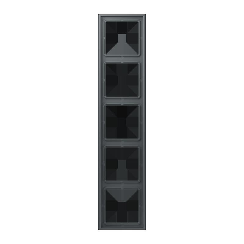 Jung - Abdeckrahmen Rahmen 5-fach LC 985 202 gris fonce 31