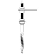 K2 - Stockschraube 2000124 M12x250, vormontiert