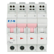 Eaton - Leitungsschutzschalter PLI-B2/3N B 2A, 3p+N Steckkl