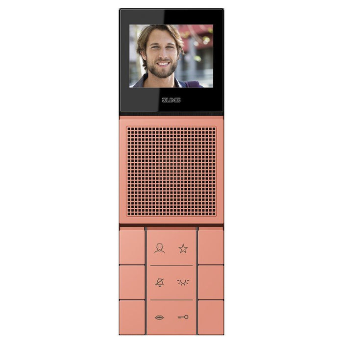 Jung - Innenstation für Türkommunikation SIB Video-Innenstation SI VI LC 627 233 LS 32111  − 1 Stück
