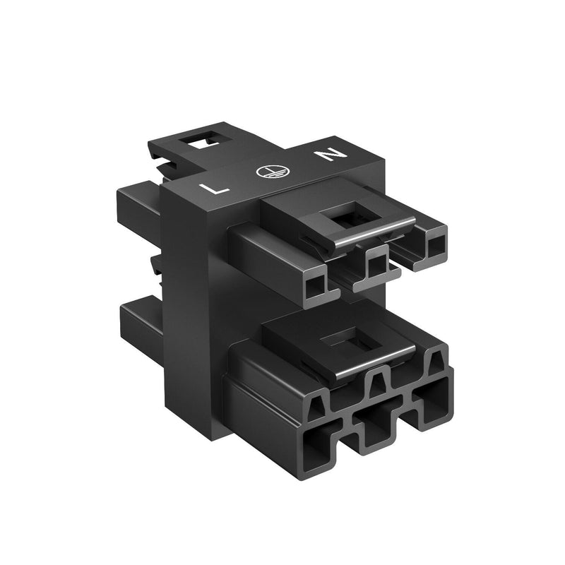 OBO Bettermann - Geräteanschluss für steckbare Gebäudeinstallation Verteilerblock VB3-WIN 3P 46x30x33