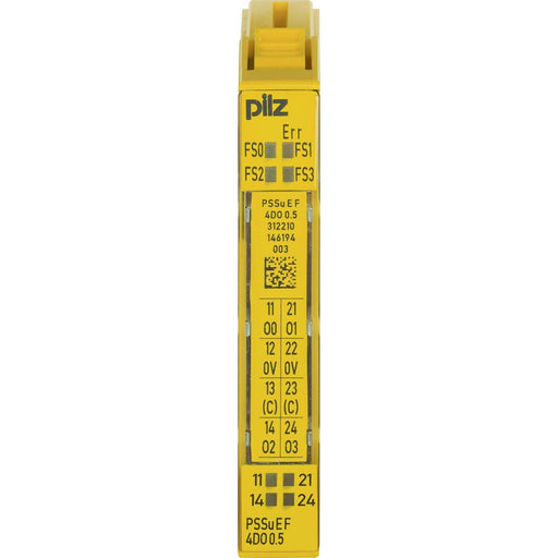 Pilz - Feldbus, Dez. Peripherie - Digitales Ein-/Ausgangs-Modul Elektronikmodul PSSu E F 4DO 0.5