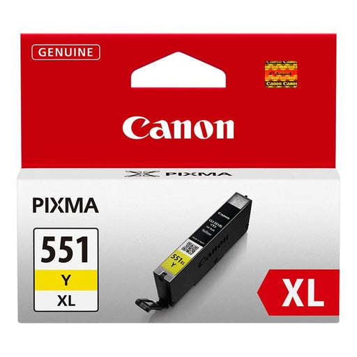 Canon - Verbrauchsmaterial für Telefax/Drucker/MFC Tintenpatrone CLI-551Y XL gelb