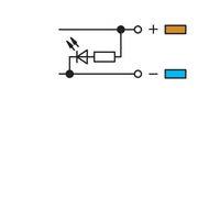 WAGO - Initiator/Aktor-Reihenklemme Einspeiseklemme 280-564/281-483 0,08-2,5mmq grün − 10 Stück