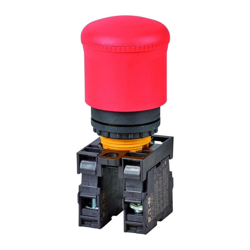 Eaton - NOT-AUS-Taster, Komplettgerät Not-Aus-Taster M22-PV/K11 1S,1Ö, Front