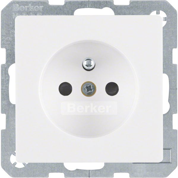 Berker - Steckdose m.Schutzkontakt 6765766089 Q.1 po