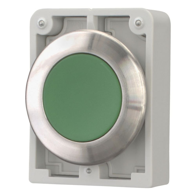 Eaton - Frontelement für Drucktaster Drucktaste RMQ-Titan M30I-FD-G flach tastend grün
