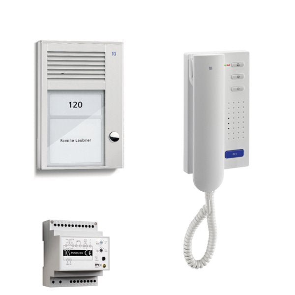 TCS Tür Control - Türsprech-Set Paketlösung PSC2110-0000 1 Taste AP,1 Telefon − 1 Stück