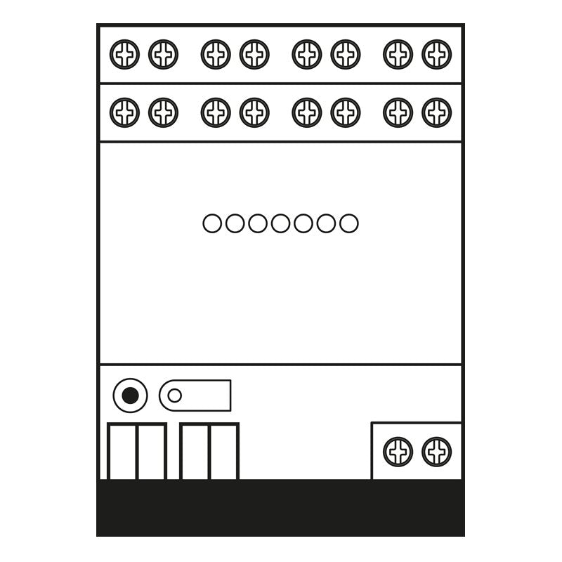 Jung - Bussystem-Binäreingang KNX Binäreingang 8-fach 2128 REG REG Gehäuse 4TE − 1 Stück